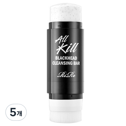 리르 올킬 블랙헤드 클렌징 바, 45g, 5개