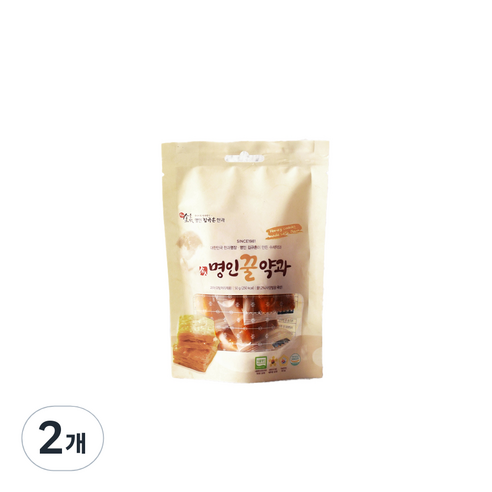 명인 김규흔한과 페스츄리형 명인꿀약과, 50g, 2개