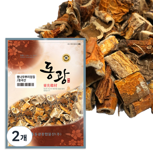 동광종합물산 뽕나무뿌리껍질 중국산, 600g, 2개
