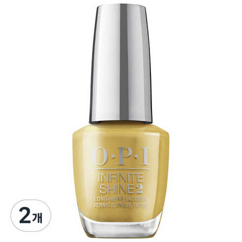 오피아이 인피니트 샤인2 컬러네일 15ml, F005 Ochre the Moon, 2개