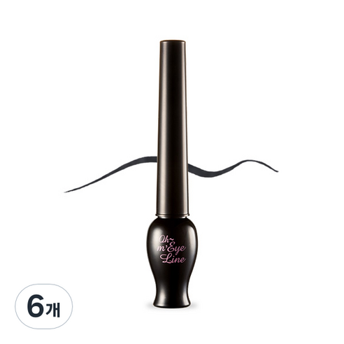 에뛰드하우스 오 마이 라인 리퀴드 아이라이너 5 ml, 2호 오마이 그레이, 6개