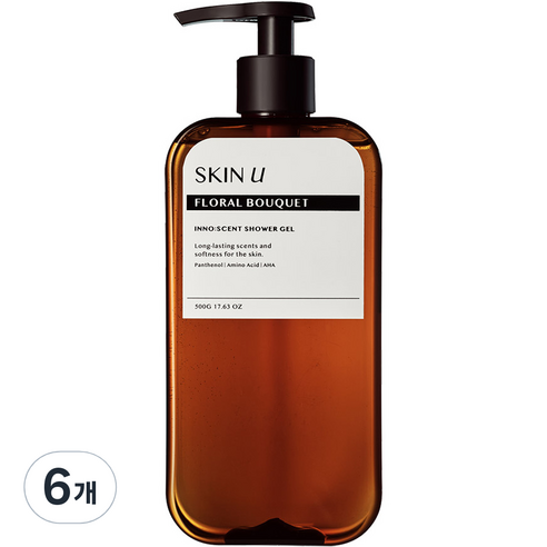 스킨유 이노센트 샤워젤 플로럴 부케 향, 500g, 1개