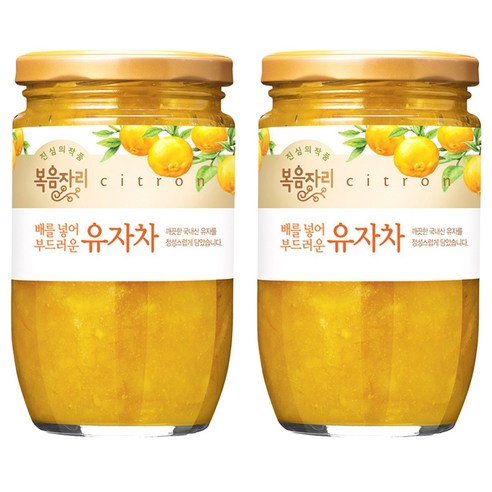 복음자리 배를 넣어 부드러운 유자차, 480g, 1개입, 2개
