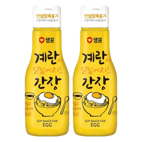 샘표 계란이 맛있어지는 간장, 2개, 200ml