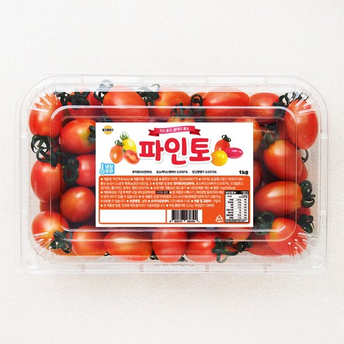   파인토 스테비아 대추방울토마토, 1kg, 1팩