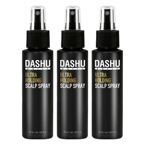 다슈 울트라 홀딩 스칼프 탈모증상완화 헤어스프레이, 50ml, 3개
