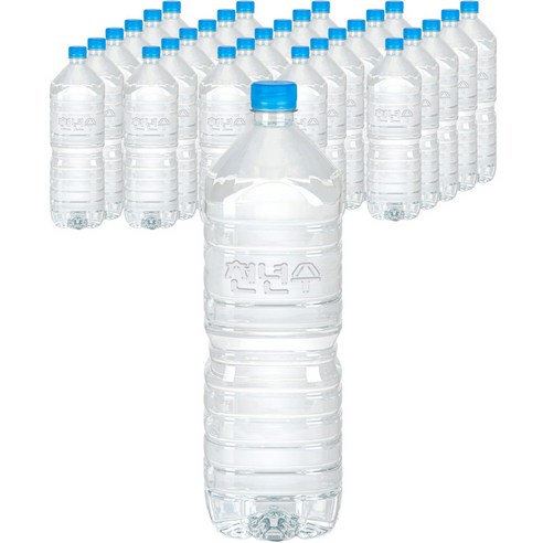 천년수 무라벨 생수, 2L, 30개