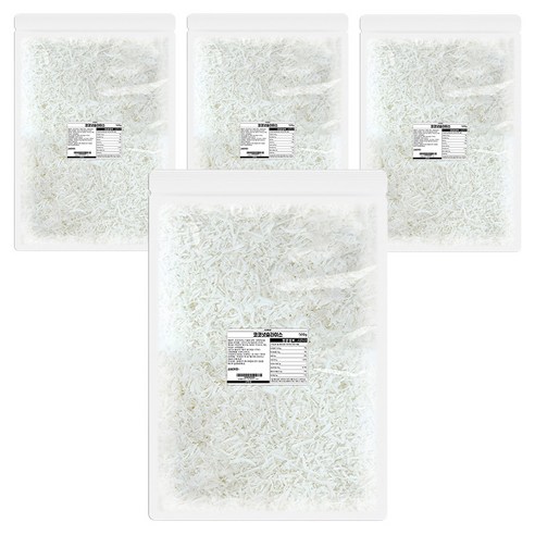 고미네 코코넛 롱 슬라이스, 4개, 500g