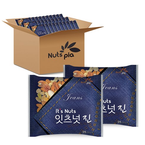 넛츠피아 잇츠넛 프리미엄 진 하루견과, 1개