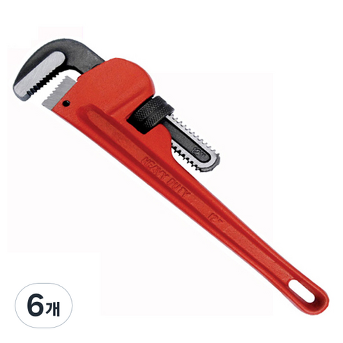 케이디와이 파이프렌치 KPW-250, 6개