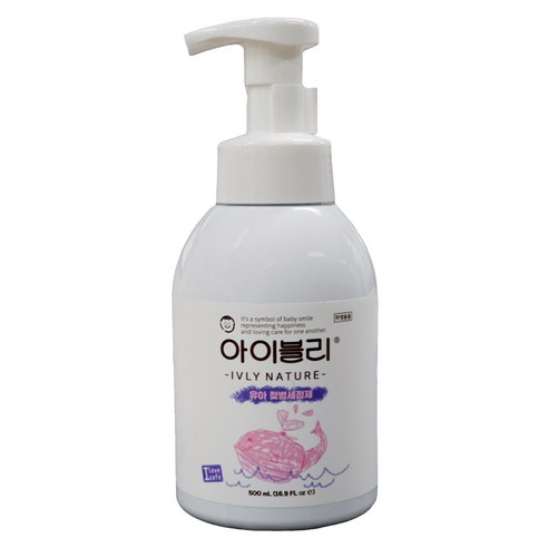 아이블리네이쳐 유아용 젖병 세정제 코코넛 레몬 혼합향, 500ml, 1개