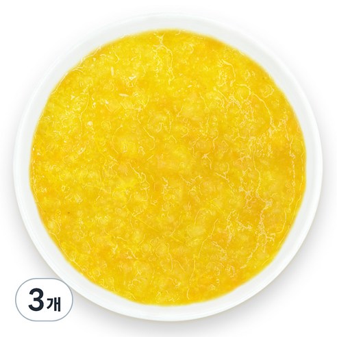 짱죽 유아용 실온 이유식 중기 죽 1, 160g, 3개, 단호박오트밀죽