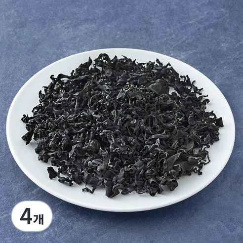 해쁨 청정바다 자른 완도미역, 4개, 100g