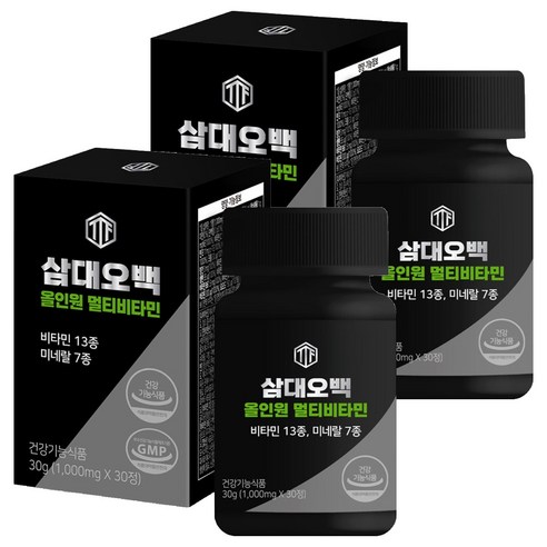 삼대오백 올인원 멀티비타민 30g, 30정, 2개