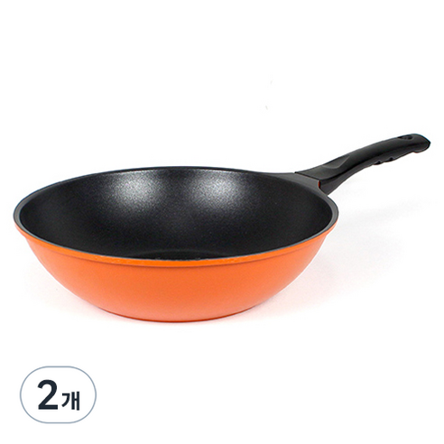 키친아트 뉴본 다이아몬드 궁중팬, 28cm, 2개