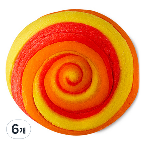 러쉬 브라이트사이드 미니 버블 바, 100g, 6개