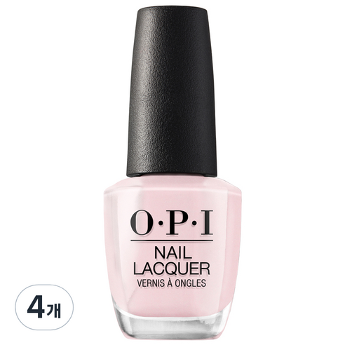 오피아이 네일락커 매니큐어, N51, 4개, 15ml