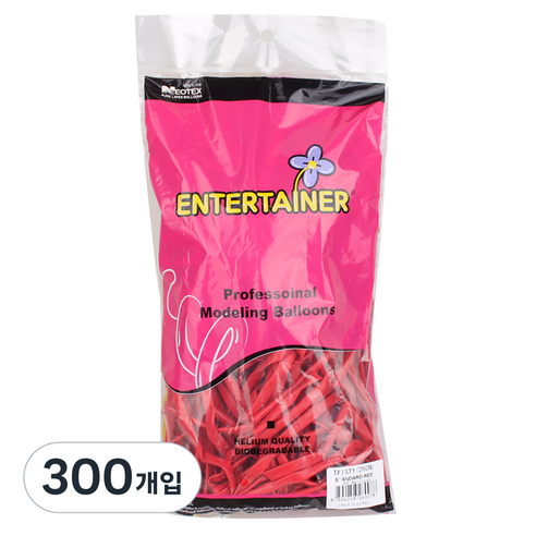 네오룬즈 260N 요술풍선, 스탠다드 레드, 300개입