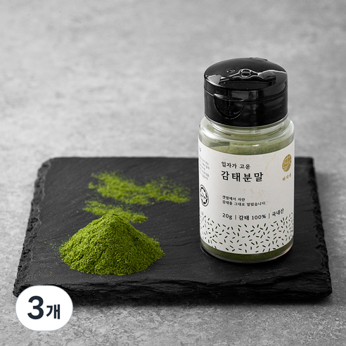 바다숲 입자가 고운 감태 분말, 20g, 1개입, 3개