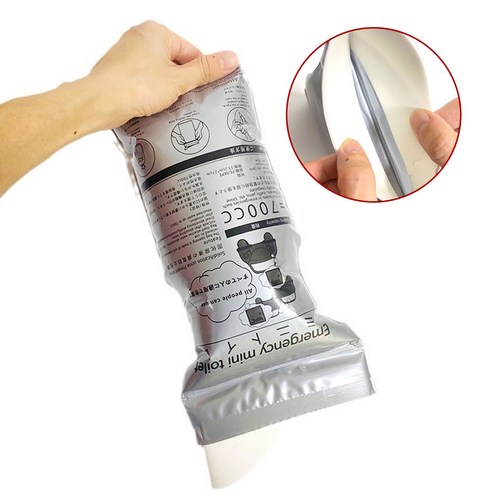 언제 어디서든 안심, 실케어 휴대용 비상용 소변봉투로 대비하세요!