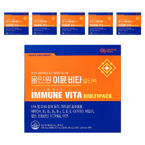 대상웰라이프 올인원 이뮨 비타 멀티팩, 28회분, 6개