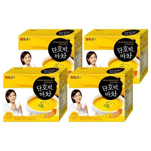 담터 단호박마차, 17g, 15개입, 4개