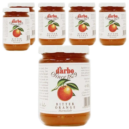 다보 오렌지 마멀레이드, 450g, 6개