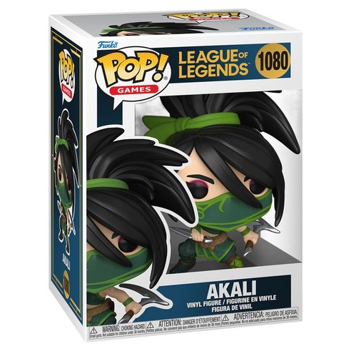 펀코 팝 리그오브레전드 LOL 83857 아칼리 Akali 피규어, 1개