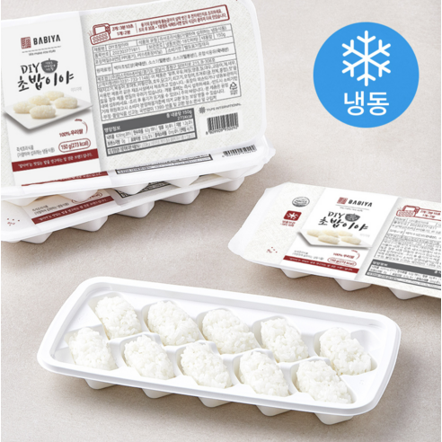 밥이야 DIY 초밥이야 10알 (냉동), 150g, 4개