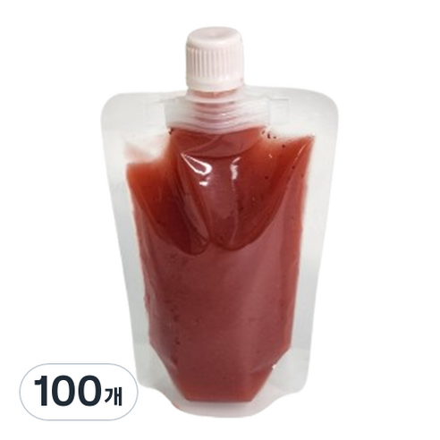휴고잉 투명 스파우트 파우치 9파이 150ml, 10 x 13 cm, 50개, 2세트