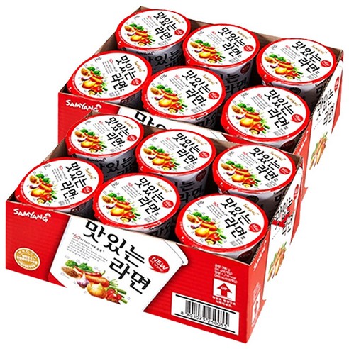 도시락라면 삼양 맛있는라면 컵라면 소컵 65g, 12개 Best Top5