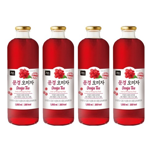 호재준 문경 오미자차, 1L, 4개