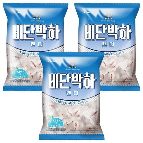 크라운 비단박하캔디