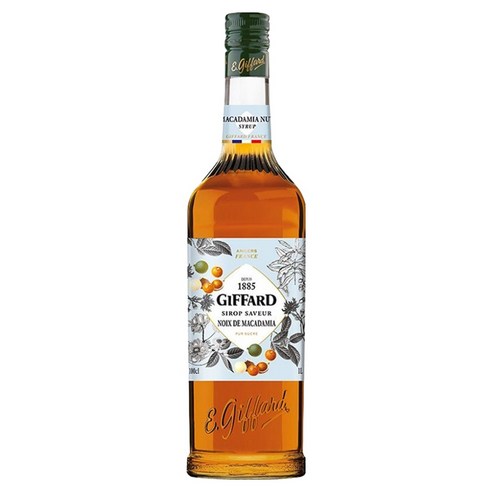 지파드 마카다미아넛 시럽, 1L, 1개