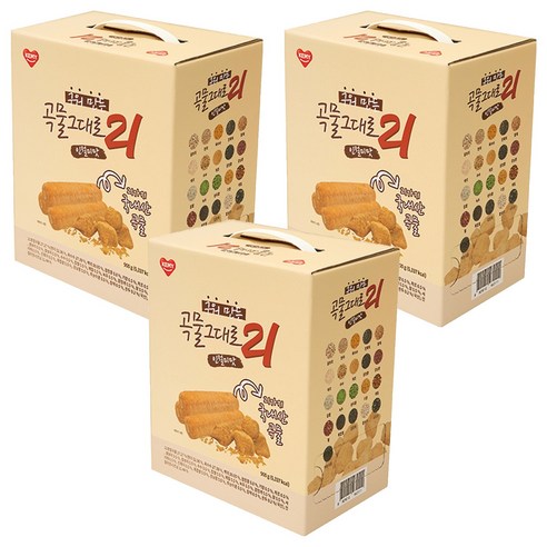 곡물그대로21 구워만든 인절미맛, 900g, 3개