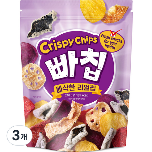 빠칩, 3개, 240g