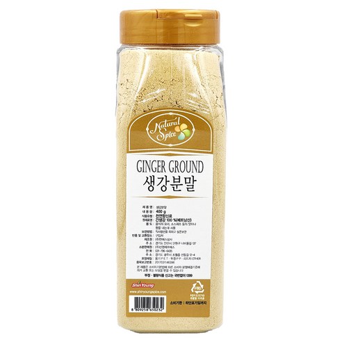 내츄럴스파이스 생강분말, 400g, 1개