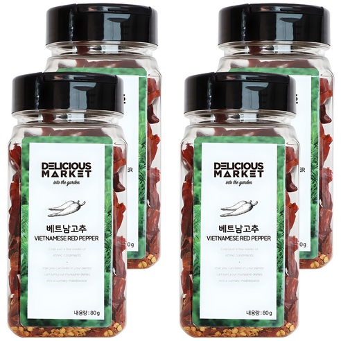 딜리셔스마켓 베트남 고추, 80g, 4개