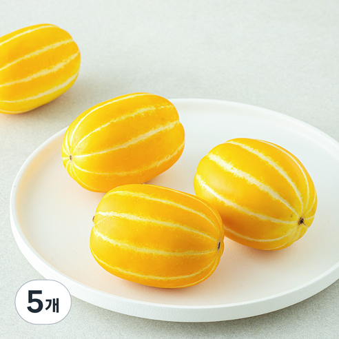 성주 당도선별 참외, 5개, 1kg(3~5입)