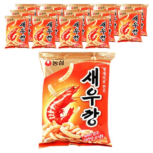 새우깡, 90g, 15개
