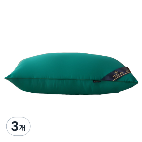 비투윈 편안한 베개솜 800g, 그린, 3개