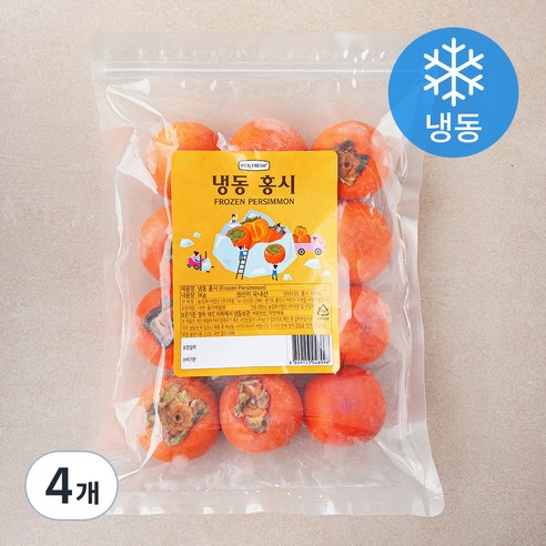 웰프레쉬 홍시 (냉동), 1kg, 4개