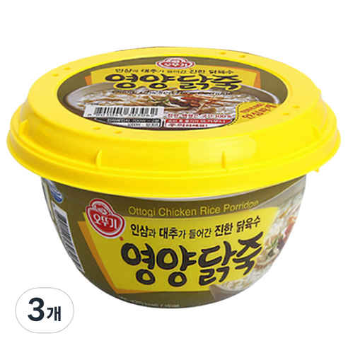 오뚜기 영양닭죽, 285g, 3개