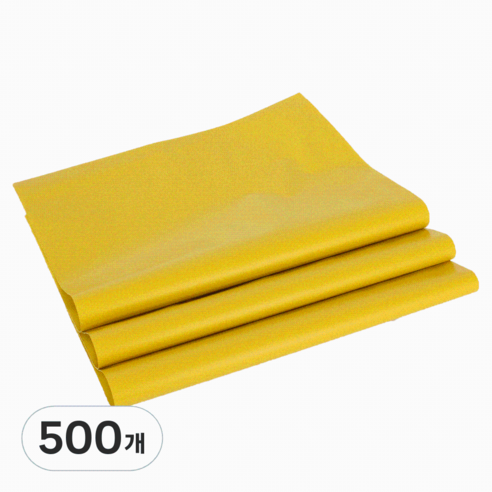 HDPE 택배봉투 진노랑색, 500개