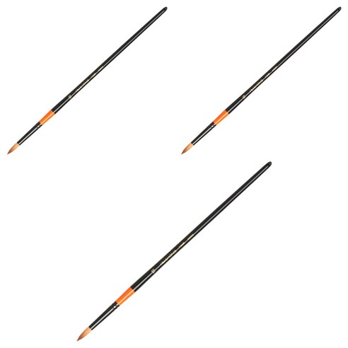 화홍 수채화붓 700, R 10호, 3개