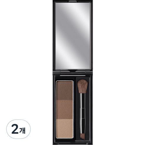 케이트 디자이닝 아이브로우 3D 2.2g, EX-5 내추럴 브라운, 2개