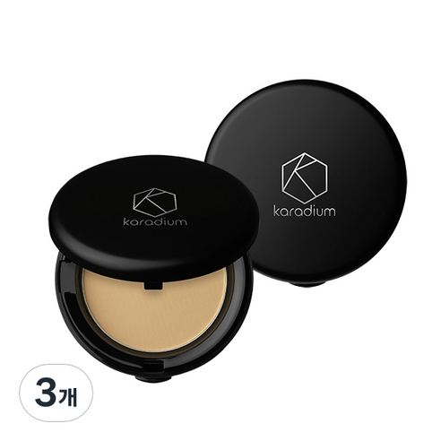 카라디움 썬팩트 SPF50+ PA+++ 23호, 11g, 3개