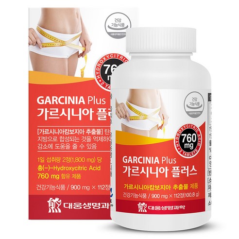 대웅생명과학 가르시니아 플러스, 112정, 1개