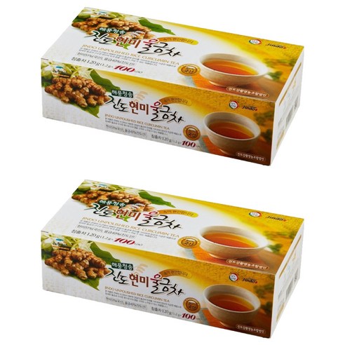 해풍청송 현미 울금차, 1.2g, 100개입, 2개