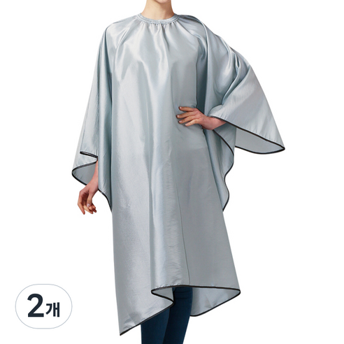 헤어베스트 모델 NP 커트보 고리여밈, HBMD231 그레이, 2개